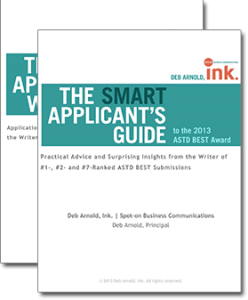 ASTD BEST Applicants Guide and Workbook